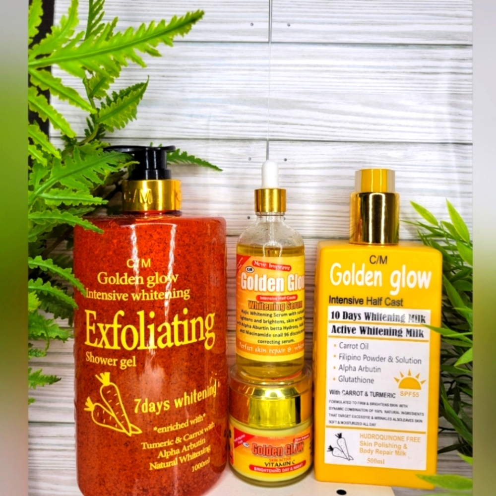 4 In 1Golden Glow carrot Intensive Sets